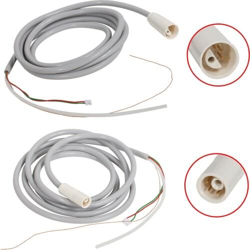 2 Types Dental Woodpecker Ultrasonic Scaler Handpiece Detachable cable Tubing Tube Hose Fit EMS DTE STAELEC