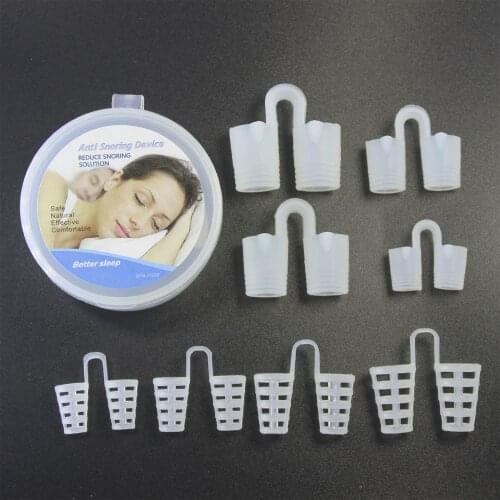 8PCS Anti-Snore Nasal Dilators Set Anti Snoring Solution Devices Stop Snoring Sleep Aid to Ease Nighttime Breathing
