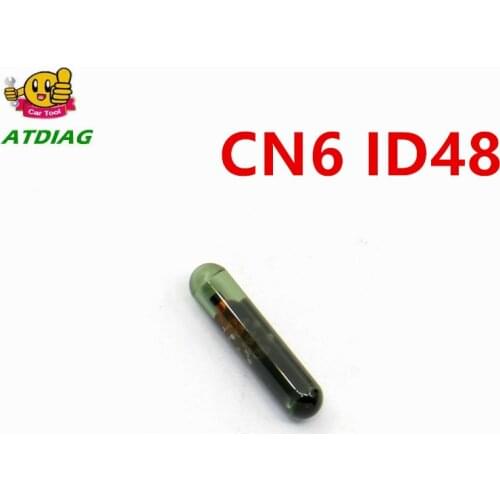 1pcs CN6 ID48 Car Transponder Glass Blank Cloner Chip (Used for Mini CN900 or Mini ND900 device)