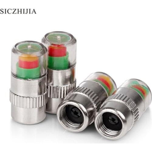 Tire Pressure Monitor Pressure Alarm Indicator Sensor Cap Kit 4 / Batch for Chery Tiggo Fulwin A1 A3 QQ E3 E5 G5 V5/EMGRAND EC7