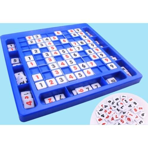 Children Mathematics Learning Sudoku Game Board Kid Math Number Puzzle Jigsaw Intelligent Brain Training Educational Toy Set
