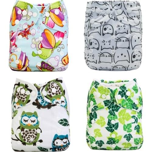 Baby Cloth Diapers Cover Wrap Washable Pocket Cloth Diaper Couches Lavables Baby Nappy Reusable Nappies Unisex Baby Care Pants
