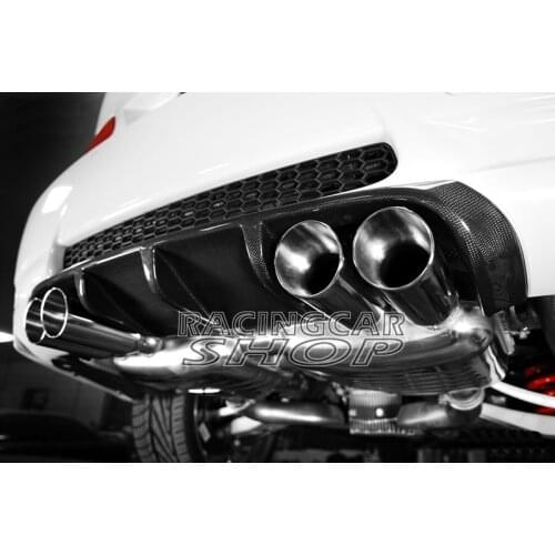 PERFORMANCE V STYLE Real Carbon Fiber REAR BUMPER DIFFUSER FOR BMW 3-Series E92 E93 Coupe M3 Bumper 2007-2012 B175