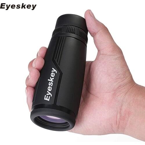 Eyeskey 10x42 Waterproof Compact and Portable Monocular Quality for Hunting Telescope Powerful Monocular with BaK4 Prism Optics