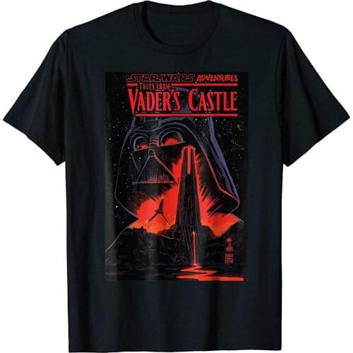 Vaders Lava Castle Comic Cover Graphic T-Shirt