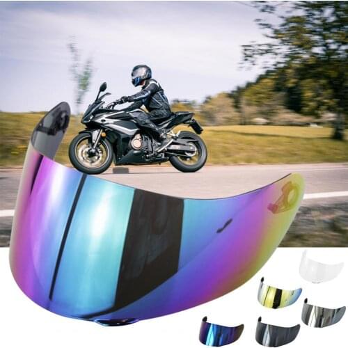 Motorcycle Helmet Visor Waterproof Anti-Ultraviolet Lightweight Sun Protection Windproof Half Helmet Shield for AGV K1 K3SV K5