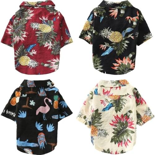 Summer Dog Clothes for Small Dogs Fashion Cotton Pet Cat Dog Vest Tshirt Chihuahua French Bulldog Shirts Puppy Clothing Outfit