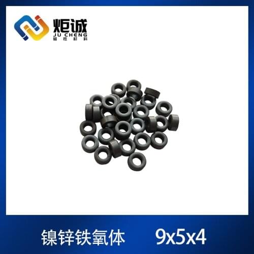 Ni-Zn Ferrite Magnetic Ring 9x5x4 High-frequency Filtering Suppress High-frequency Interference