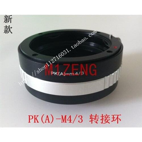 Pentax PK Lens to pentax a da Adapter ring for Panasonic GH1 gh4 GF1 GF3 gf5 gf6 GX1 GX7 EPL5 EM5 EM1 EM10 E-PM2 camera