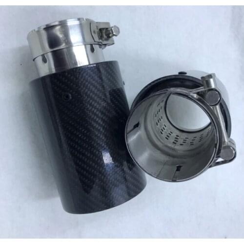 Fit for BMW 1 2 3 4 Series M2 M3 M4 F87 F80 F82 F83 Exhaust tail throat carbon fiber