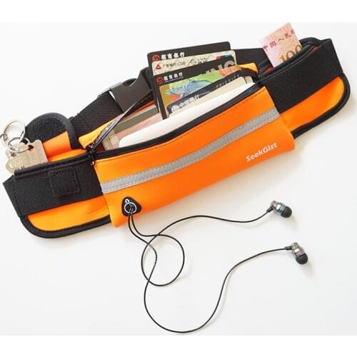 SeekGist New Running Waist Bag Waterproof Mobile Phone Holder Men/Women Sport Running Gym Fitness Bag Lady Sport Accessories