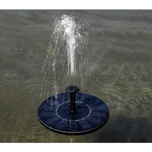 Solar Fountain Pump Solar Water Fountain Garden Pool Pond Outdoor Solar Panel Fountain Floating Fountain Garden Decoration