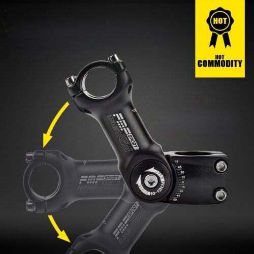 Bicycle Stem Riser Adjustable Angle 25.4x90/120mm & 31.8x90/120mm MTB Stem Road Bike Stem Aluminum Bicycle Cycling Accessories