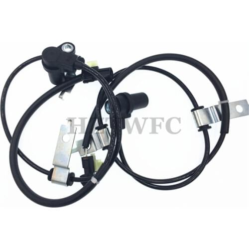 High Quality 2pcs/lot Front ABS Sensor MR977447 MR977446 For Mitsubishi Pajero Shogun IO Pinin H67W H76W H77W 4G93 4G94