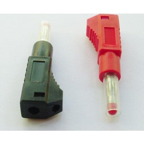 1 pair Stackable High Quality Full Insulated Banana Plugs