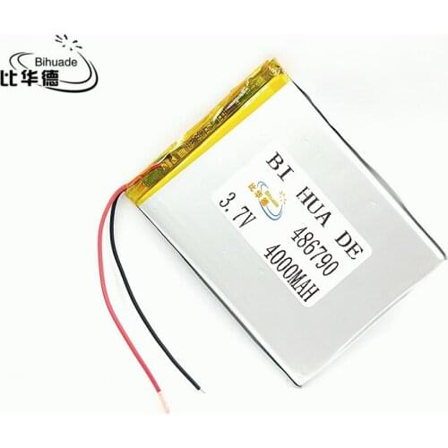 3.7V,4000mAH,[486790] PLIB; polymer lithium ion / Li-ion battery for GPS,mp3,mp4,mp5,dvd,bluetooth,model toy