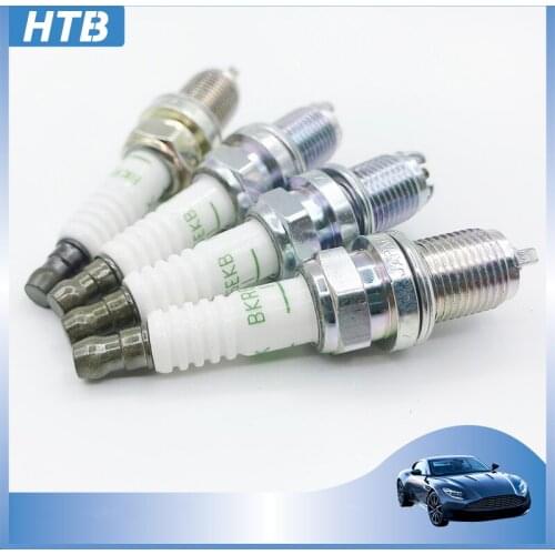 4 PCS BKR6EKB-11 4198 Iridium Spark Plug For Toyota Nissan Opel Honda Ford Peugeot BKR6EKB11-4198