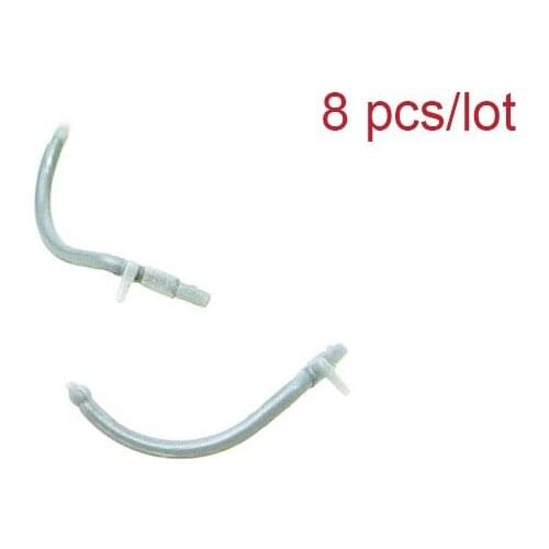 8 PCS DIY 1:87 Gray Simulation With Switch Duct Head Building Kits European Train Model Ho Scale Accessories