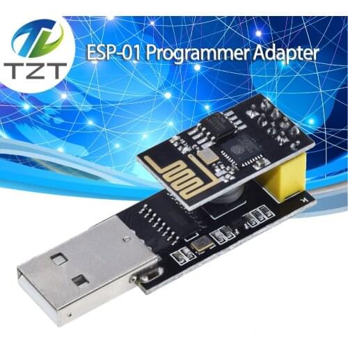 ESP01 Programmer Adapter UART GPIO0 ESP-01 Adaptaterr ESP8266 CH340G USB to ESP8266 Serial Wireless Wifi Developent Board Module