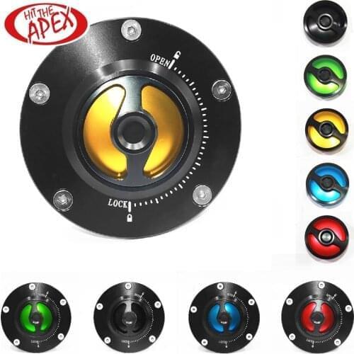 CNC Keyless Motorcycle Fuel Tank Cap for Ducati 1299 PANIGALE/1299 PANIGALE S 2015-2018 Twist off Gas Cover Waterproof Dustproof