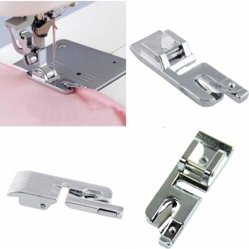 Hot Sale 1Pcs Rolled Hem Curling Presser Foot For Sewing Machine Singer Janome Sewing Accessories