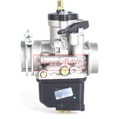 SherryBerg Carb Carburettor Carburador Replace for Dellorto Carburetor PHBL 24 AS PHBL24AS 24MM 2T 4T FOR VESPA, Montesa, ETC