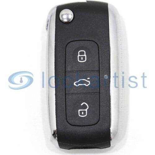 KD B03 3 Button Remote for Phaeton Vehicle