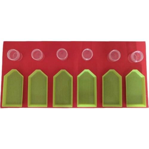 6 Grid Diamond Painting Foam Tool Container Diamond Embroidery Tray Organizer Holder Accessory Mosaic Convenience Christmas Gift