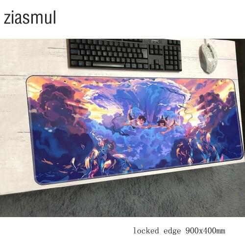 Weathering with you mouse pad 900x400x2mm mats best Computer mouse mat gaming accessories Adorable mousepad keyboard pc gamer