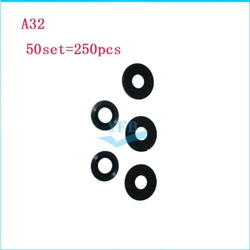 50set For Samsung Galaxy A32 4G A325 5G A326 A52 A72 A82 5G Back Rear Camera Glass Lens Cover With Glue