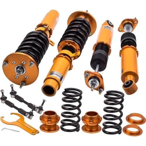 Coilover Kits Fit BMW Z4 (E85) 2002-2008 Adj. Damper Shock Absorbers Struts Front Rear Suspension Camber Plate Spring Dampering