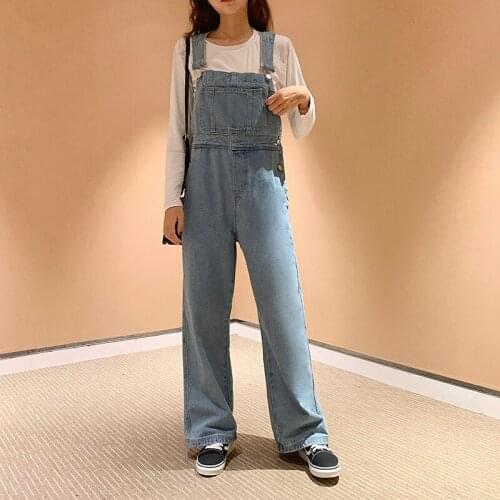 New Korean Loose and Age Reducing High Waist Wide Leg Jeans for Women
