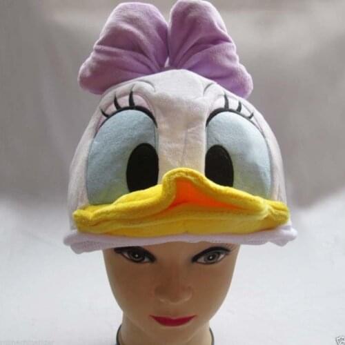 NEW Disney Store Daisy Duck Costume Hat Cap Plush Cosplay