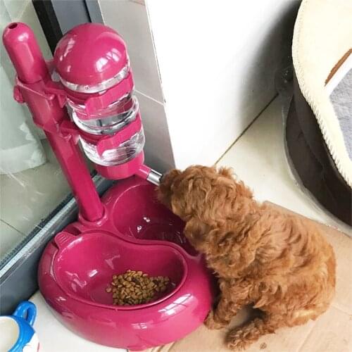 Dog Water Fountain Hanging Kettle Cat Automatic Water Feeder Drinking Water Apparatus Teddy Feeder Artifact Pet Supplies