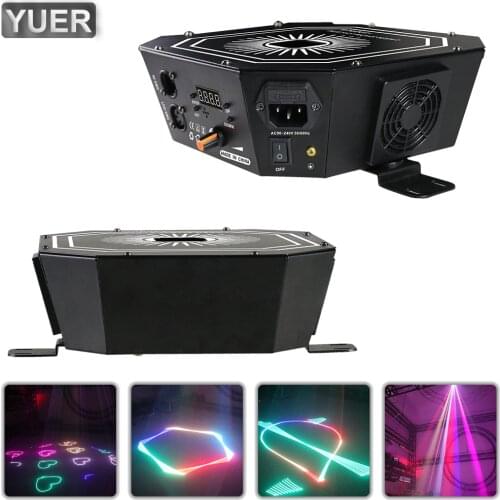 1.5W Upside Down Pattern Animation scanning Laser Effect Light Stage Laser Projector DMX512 Music DJ Disco Party Bar Dance Floor