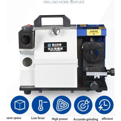 Drill Bit Grinding Machine TP14 Step Drill Step Drill Grinding Machine Grinding Drill Bit Machine Flat Bottom Drill 4-14mm