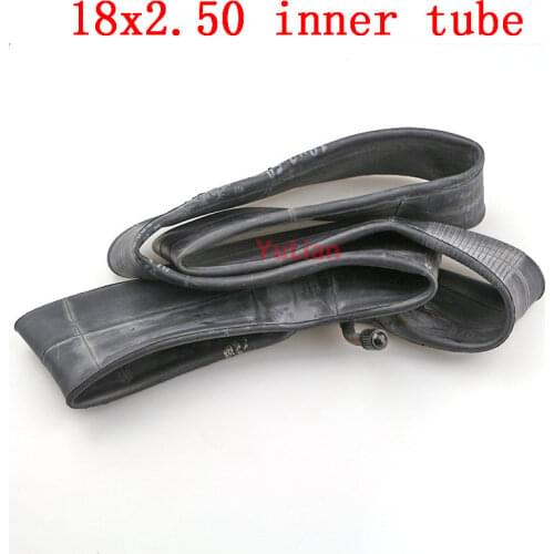 18x2.50 inner tubeinner tube with a Bent Angle Valve stem fit electric dirt bikes and vehicles