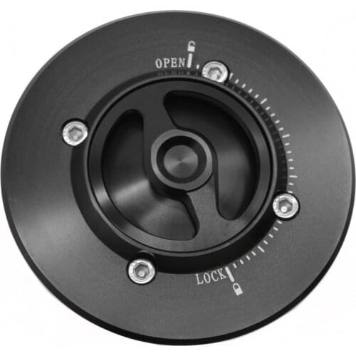 Blanking Fuel Tank Cap For APRILIA RSV1000 2004-2008 Motorcycle CNC Aluminum Keyless Twist off Nimble Quick Lock Gas Cover