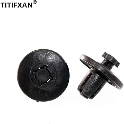 10PCS Car fender lining buckle for Peugeot 206 307 408 Citroen Triumph Sega C-Quatre C2 plastic fasteners
