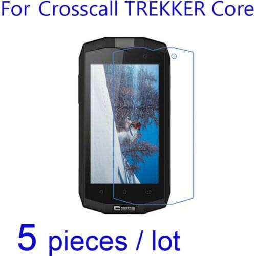 5pcs/lot Screen Protector Guard Clear/matte/Nano Explosion Proof Protective Films for SmartPhone Crosscal TREKKER X3/M1 Core LCD