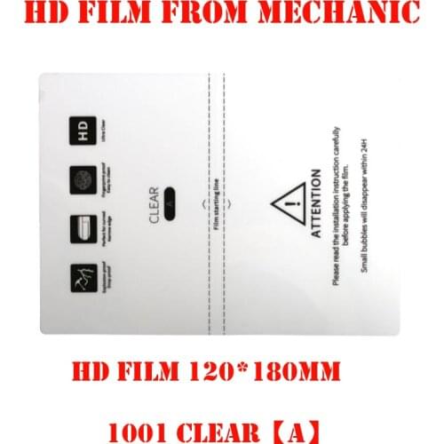 50pcs HD Hydraulic Film For Mobile Phone Front Screen Back Cover Protector Ultra thin For S760 s730 MECHANIC cutting machine