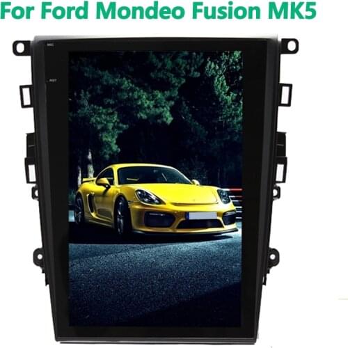 12.1Inch Tesla Style Android 10 Navigation Car Multimedia Player For Ford Mondeo Fusion MK5 2014 2015 Auto Head Unit Radio Tape