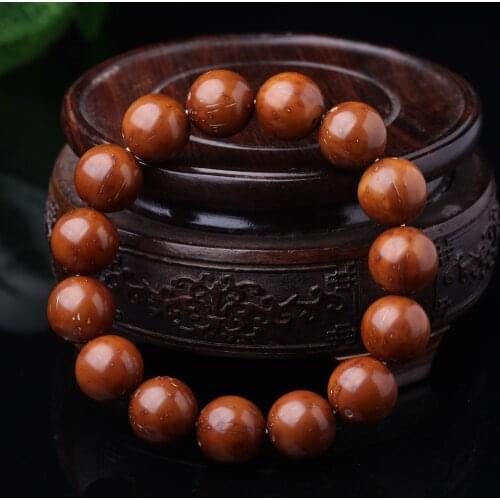 Genuine Bodhi 14mm-16m Beads Himalayan Bodhi Polished Religious Decoration Rosary Bracelet-Imported from Nepal