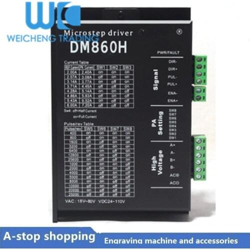 Driver DM860H DM542 DM556 closed loop HBS86H 2DM860H Microstep Motor Brushless DC Motor Shell For Stepper Motor Nema 23 34
