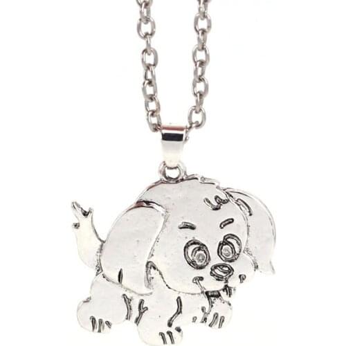 Hzew cute Pugs dog pendant necklace dogs necklaces