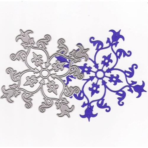 Metal Checkered flower paper die cutting dies for Scrapbooking/DIY Easter wedding Halloween Easter card