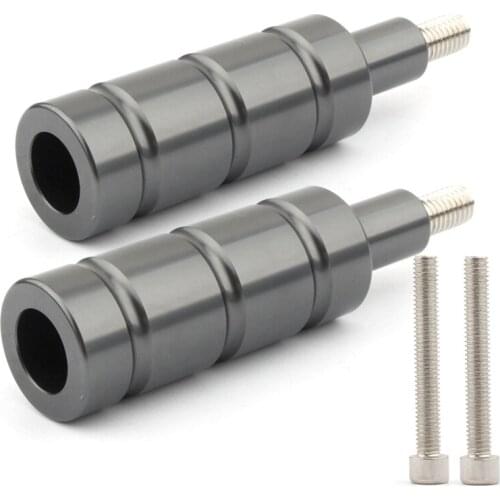 Motorcycle LED Headlight Fog Light Mounting Bracket Post Support Base M8 M6 Mount Bike Light Spotlight Bracket