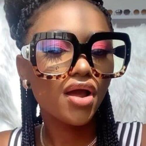 Blue light glasses women fashion brand square clear lens computer glasses frame 2020 new optical clear eyeglasses frames oculos