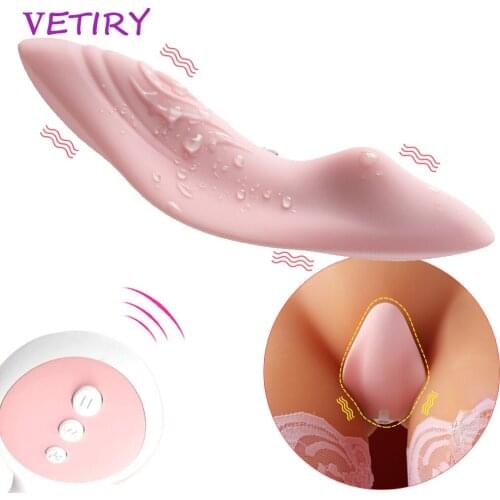 Portable Panty Vibrator Clitoral Stimulator 10 Modes Invisible Vibrating Egg Sex Toys for Woman Wireless Remote Control Sex Shop