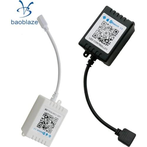 Baoblaze Phone App Controlled Mini RGB Wifi Wireless LED Controller Remote LED Dimmer for RGB LED Strip Lights Modules